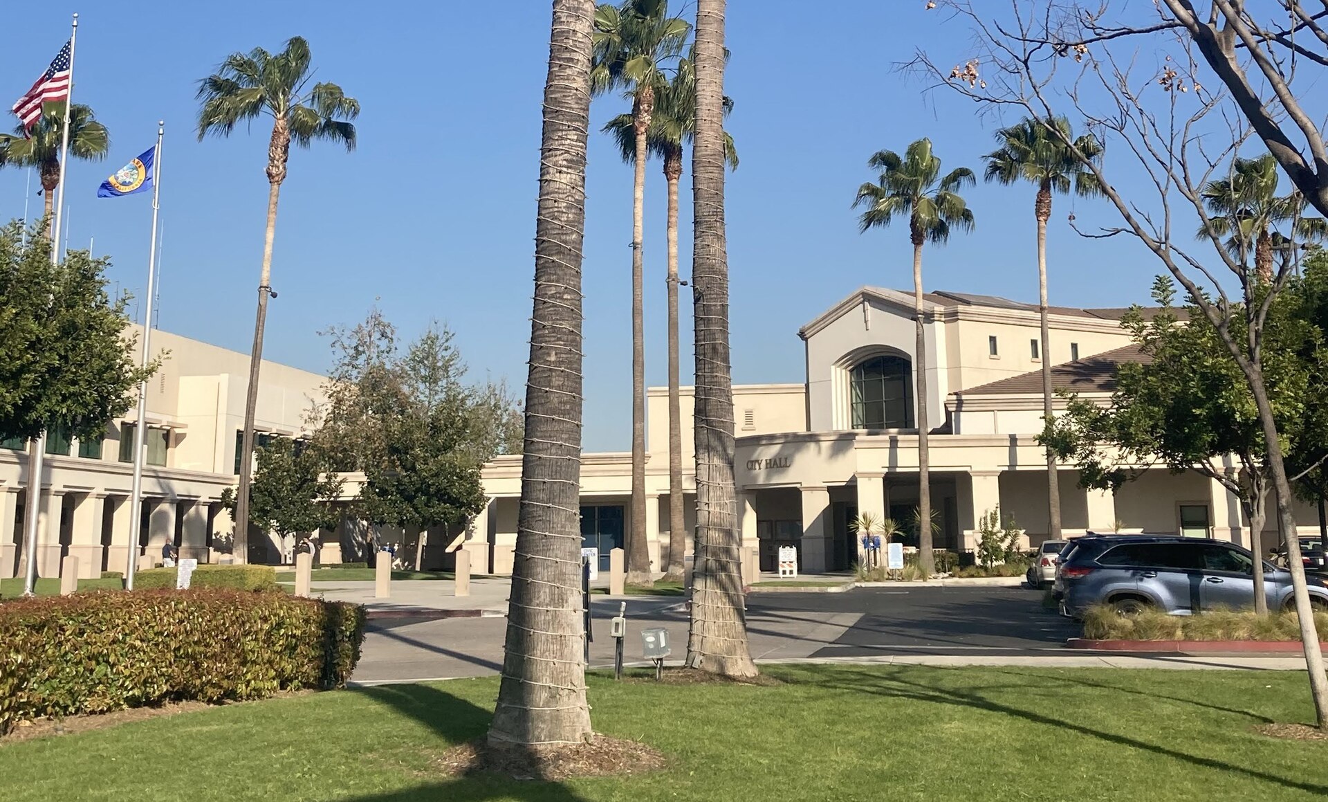 Buena Park City Hall on Beach Boulevard