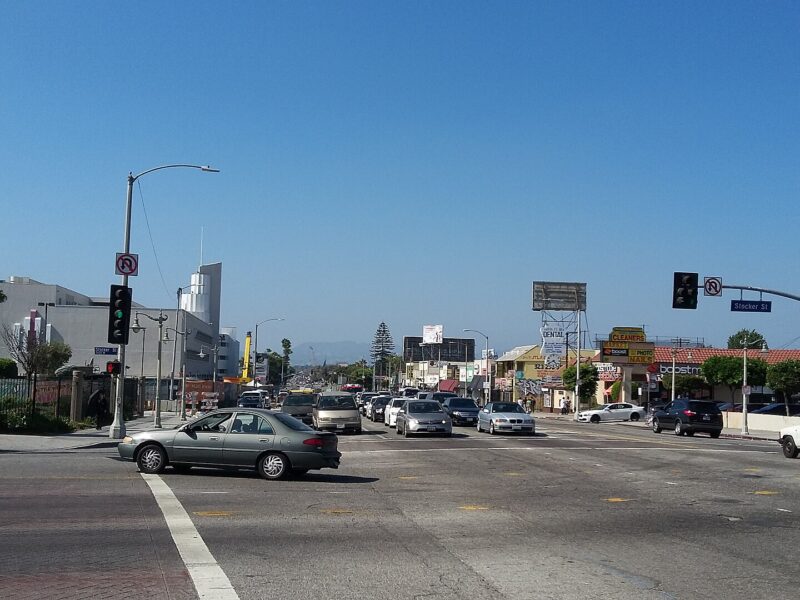 Crenshaw Boulevard in Los Angeles
