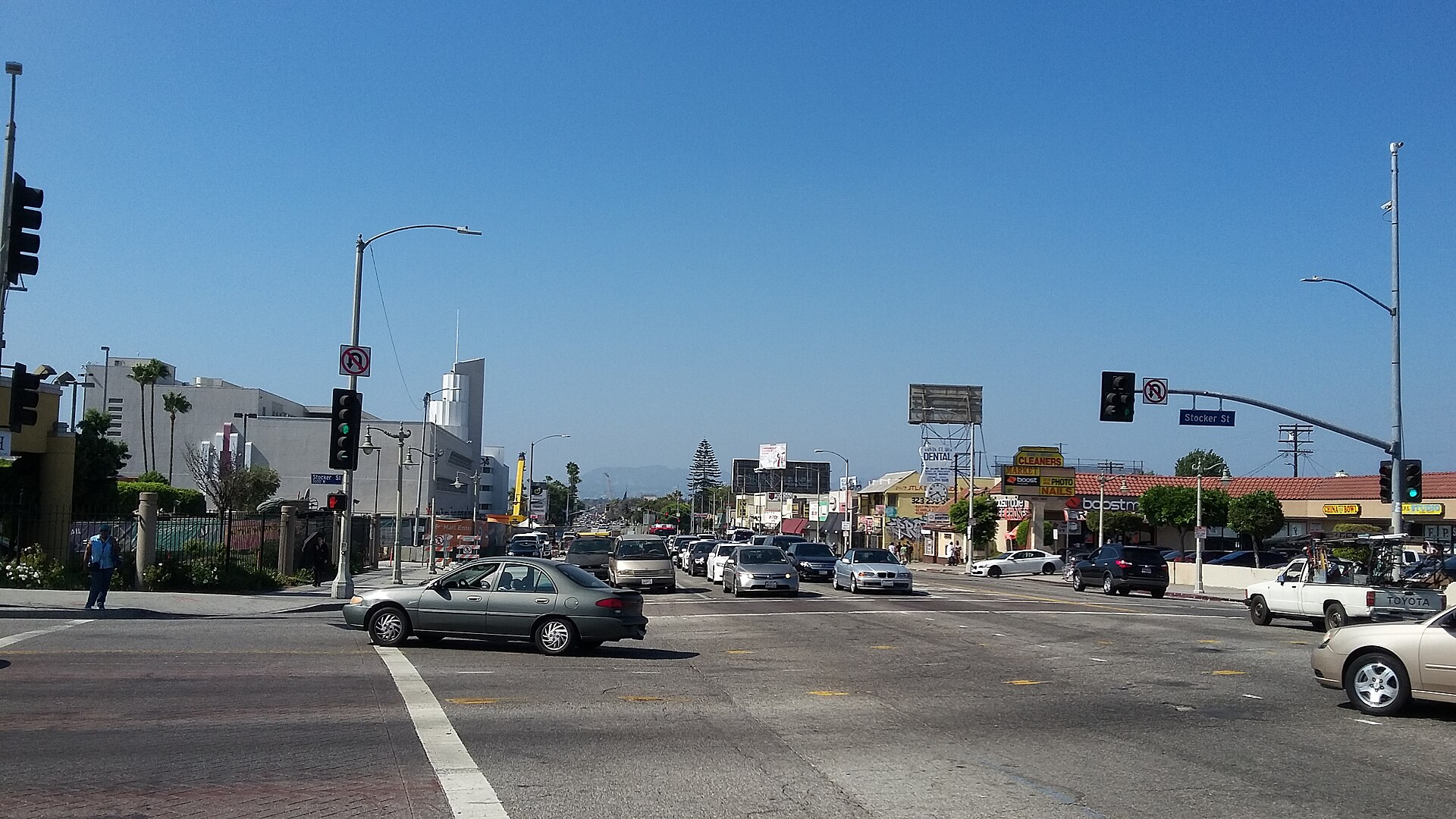 Crenshaw Boulevard in Los Angeles