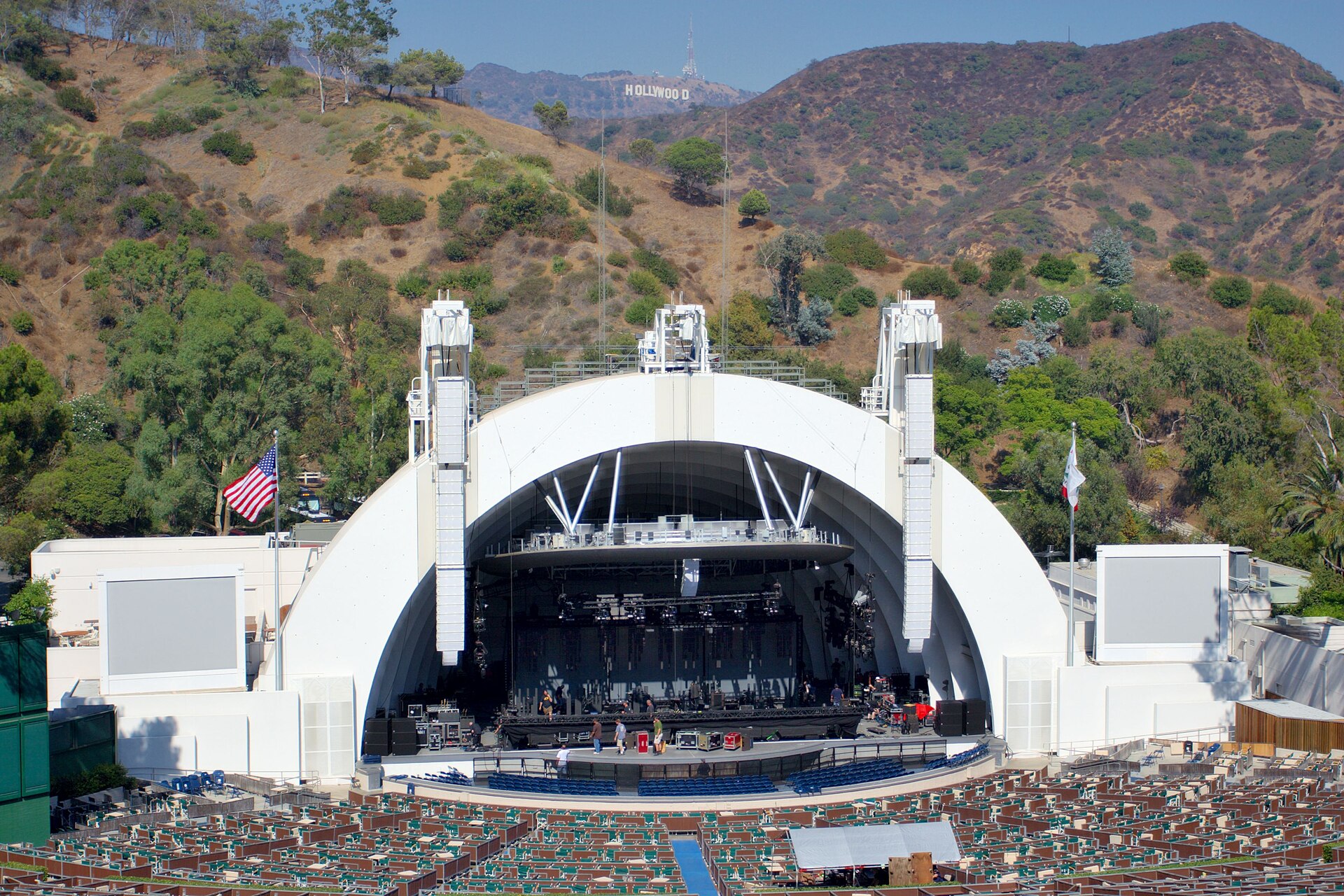Hollywood Bowl in Los Angeles, California