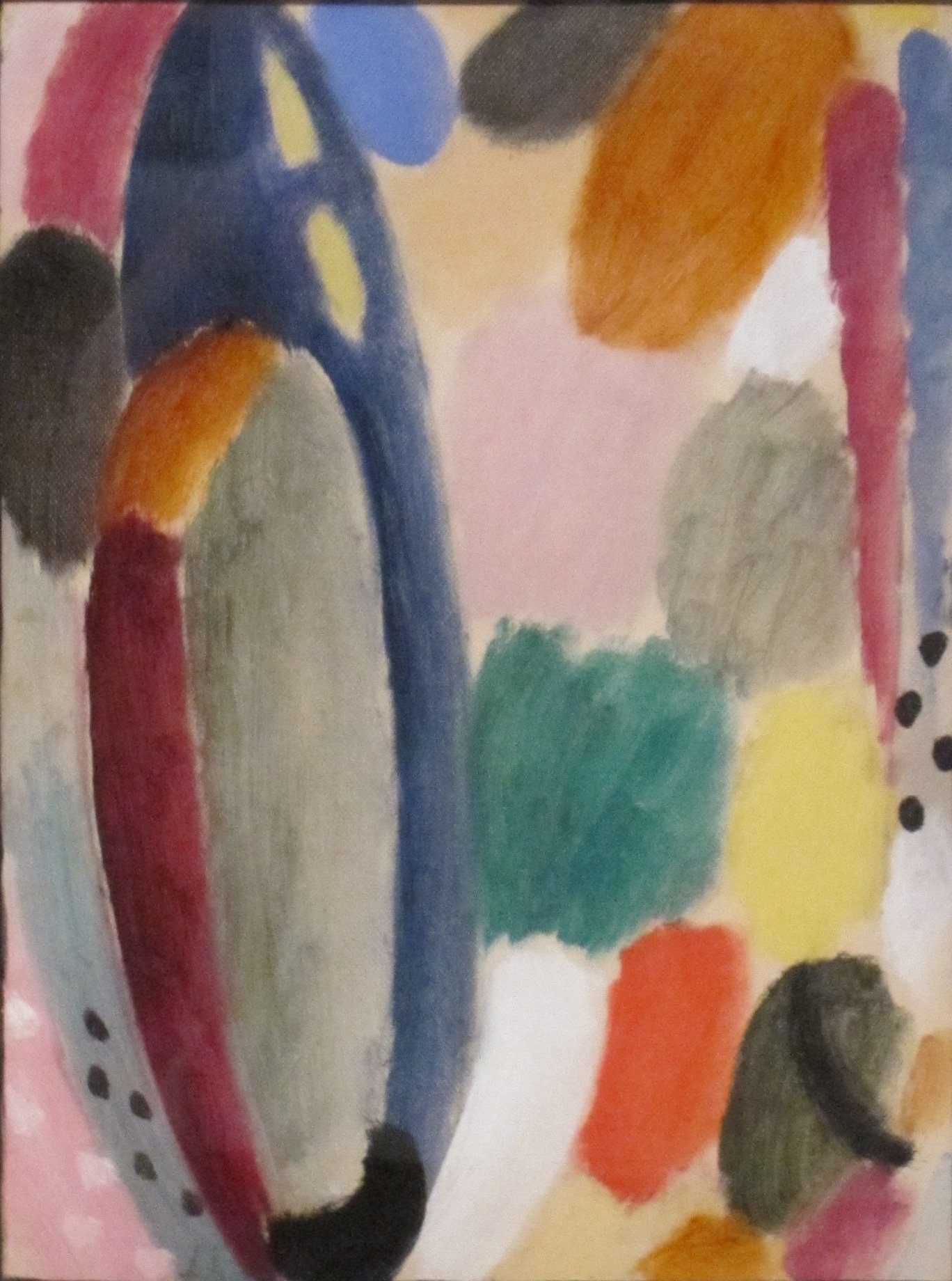 Autumn Sound, a 1918 painting by Alexej von Jawlensky in the Long Beach Museum of Art collection