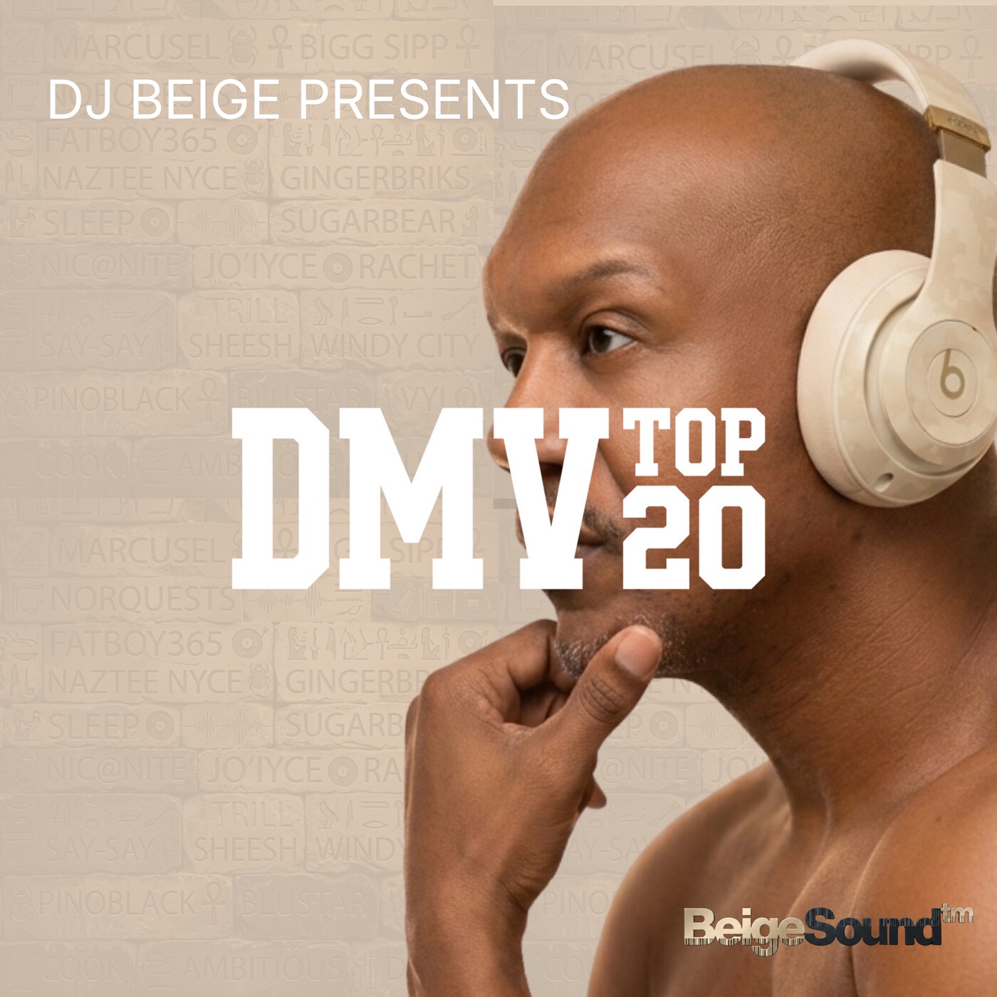 Album cover for DJ Beige Presents: DMV Top 20 Vol. 1 (DJ Mix)