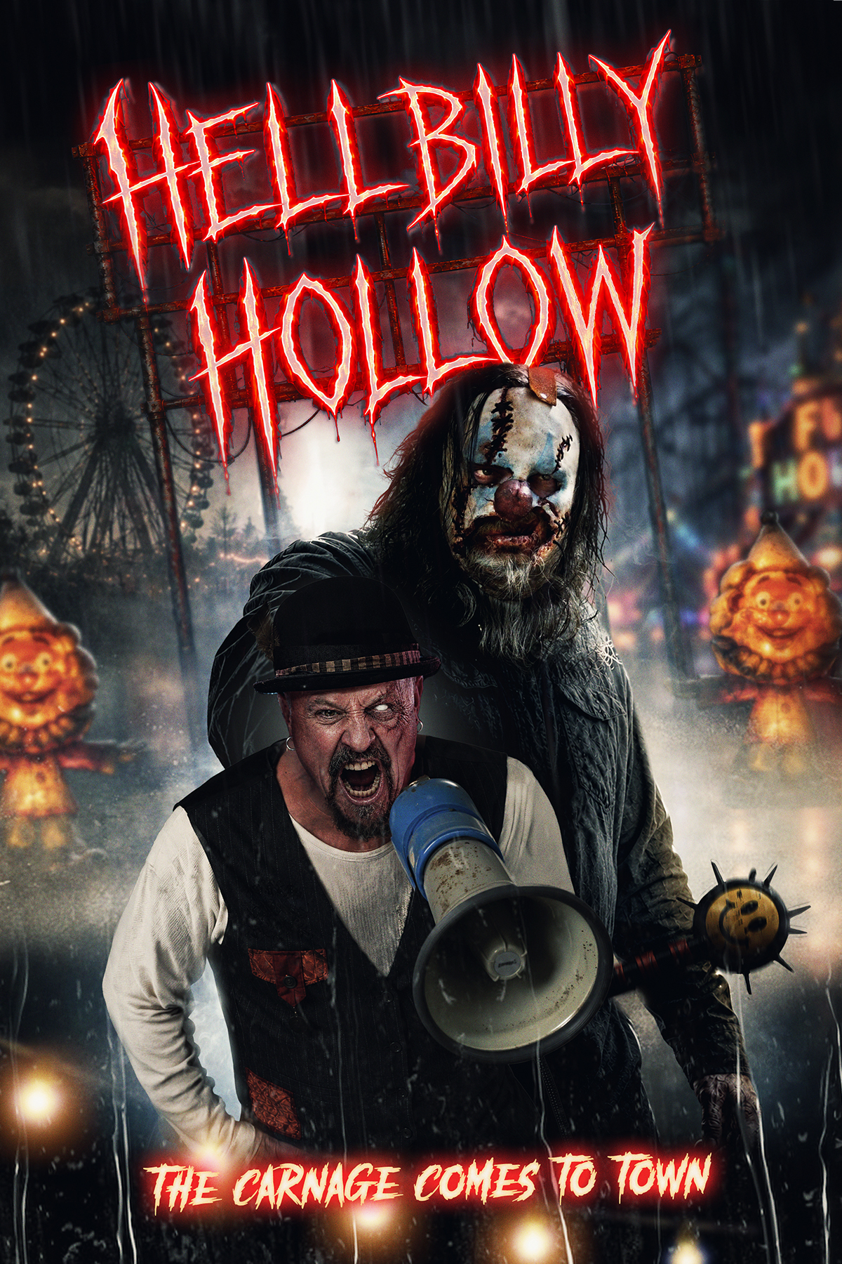 Poster for the Southern slasher film Hellbilly Hollow