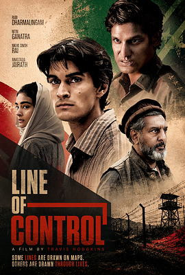 Promotional image for Line Of Control, a film based on the novel The Collaborator